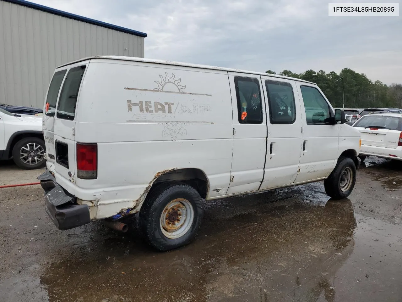 2005 Ford Econoline E350 Super Duty Van VIN: 1FTSE34L85HB20895 Lot: 64661254