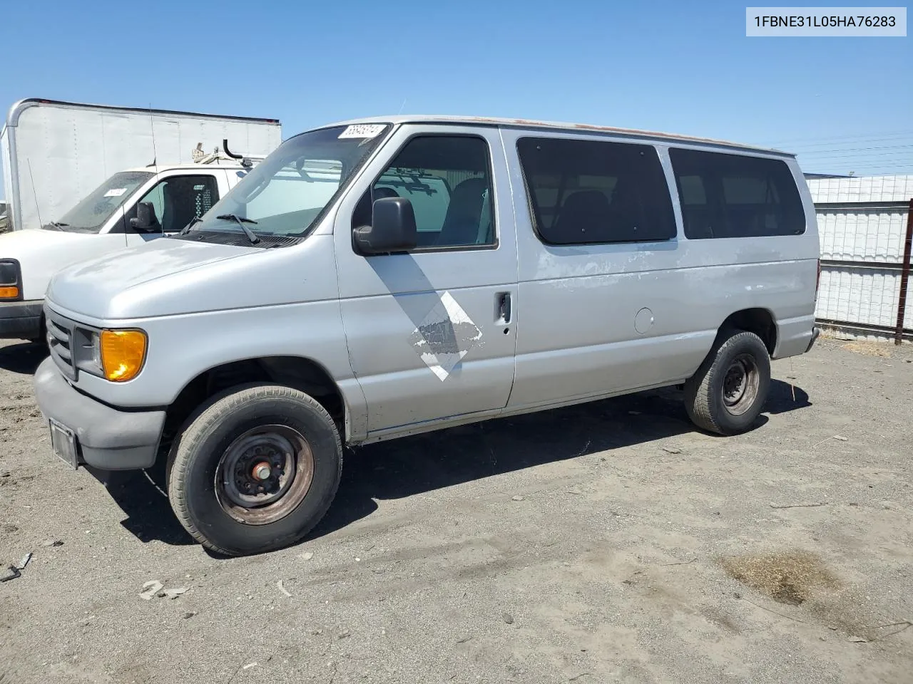 2005 Ford Econoline E350 Super Duty Wagon VIN: 1FBNE31L05HA76283 Lot: 65845314