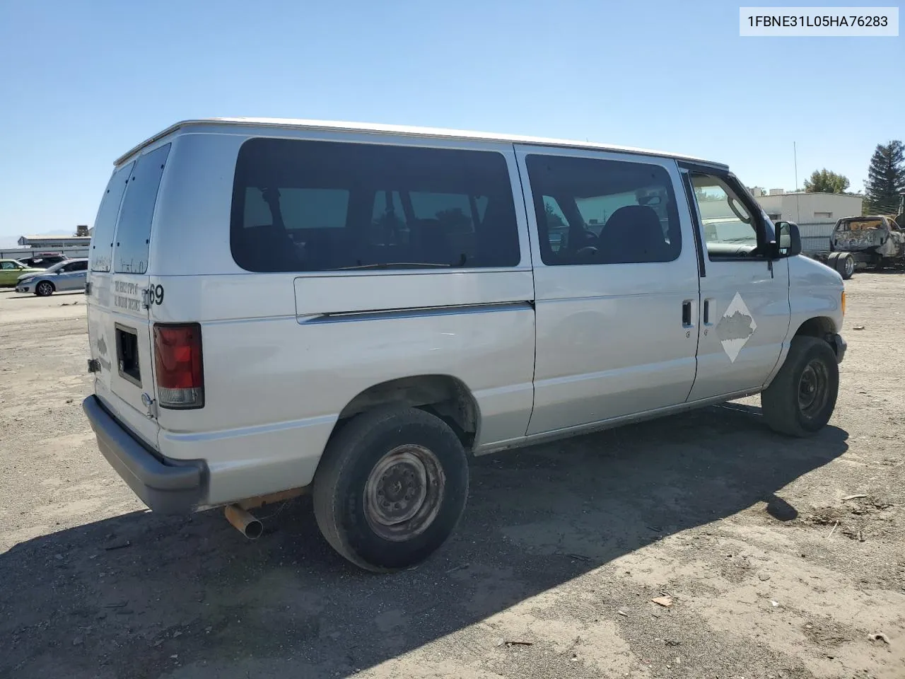 2005 Ford Econoline E350 Super Duty Wagon VIN: 1FBNE31L05HA76283 Lot: 65845314