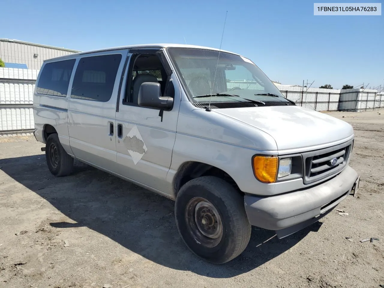 2005 Ford Econoline E350 Super Duty Wagon VIN: 1FBNE31L05HA76283 Lot: 65845314