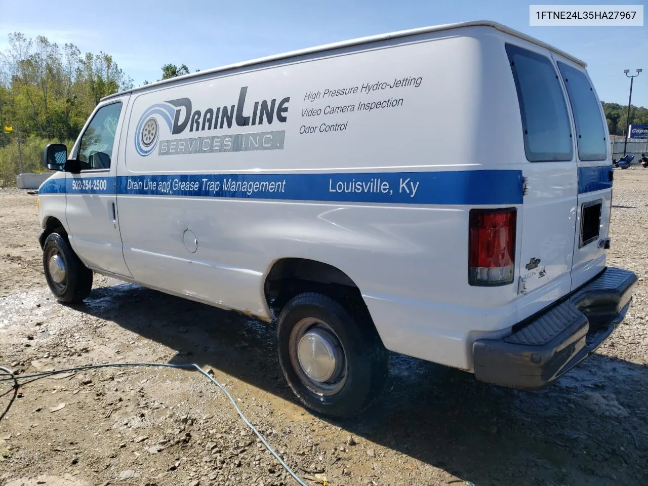 2005 Ford Econoline E250 Van VIN: 1FTNE24L35HA27967 Lot: 68335804