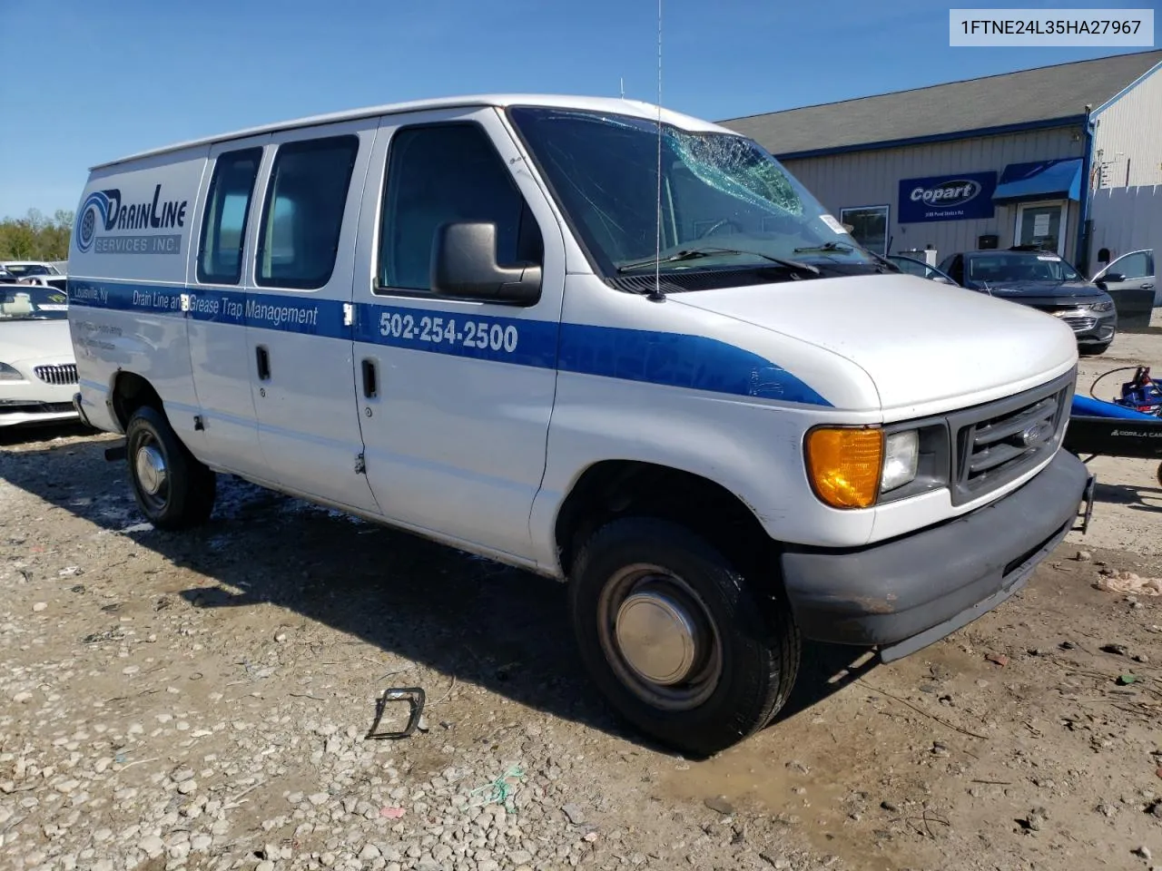 2005 Ford Econoline E250 Van VIN: 1FTNE24L35HA27967 Lot: 68335804