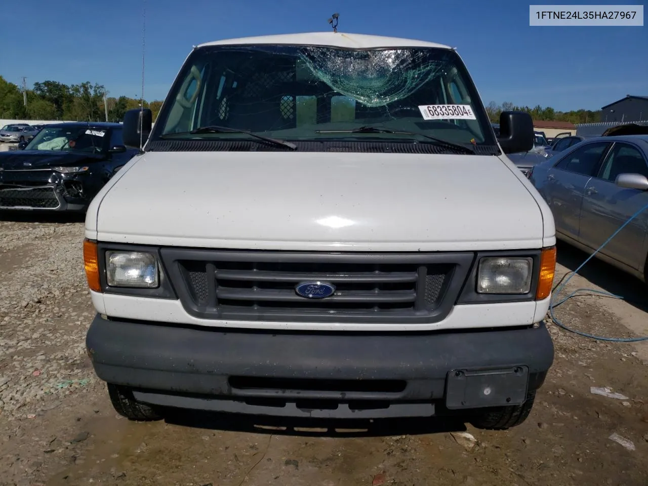 2005 Ford Econoline E250 Van VIN: 1FTNE24L35HA27967 Lot: 68335804