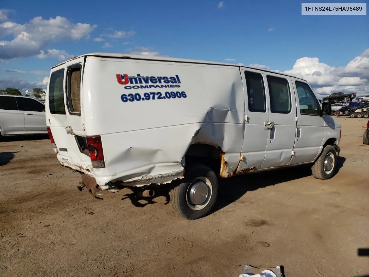 2005 Ford Econoline E250 Van VIN: 1FTNS24L75HA96489 Lot: 69946414