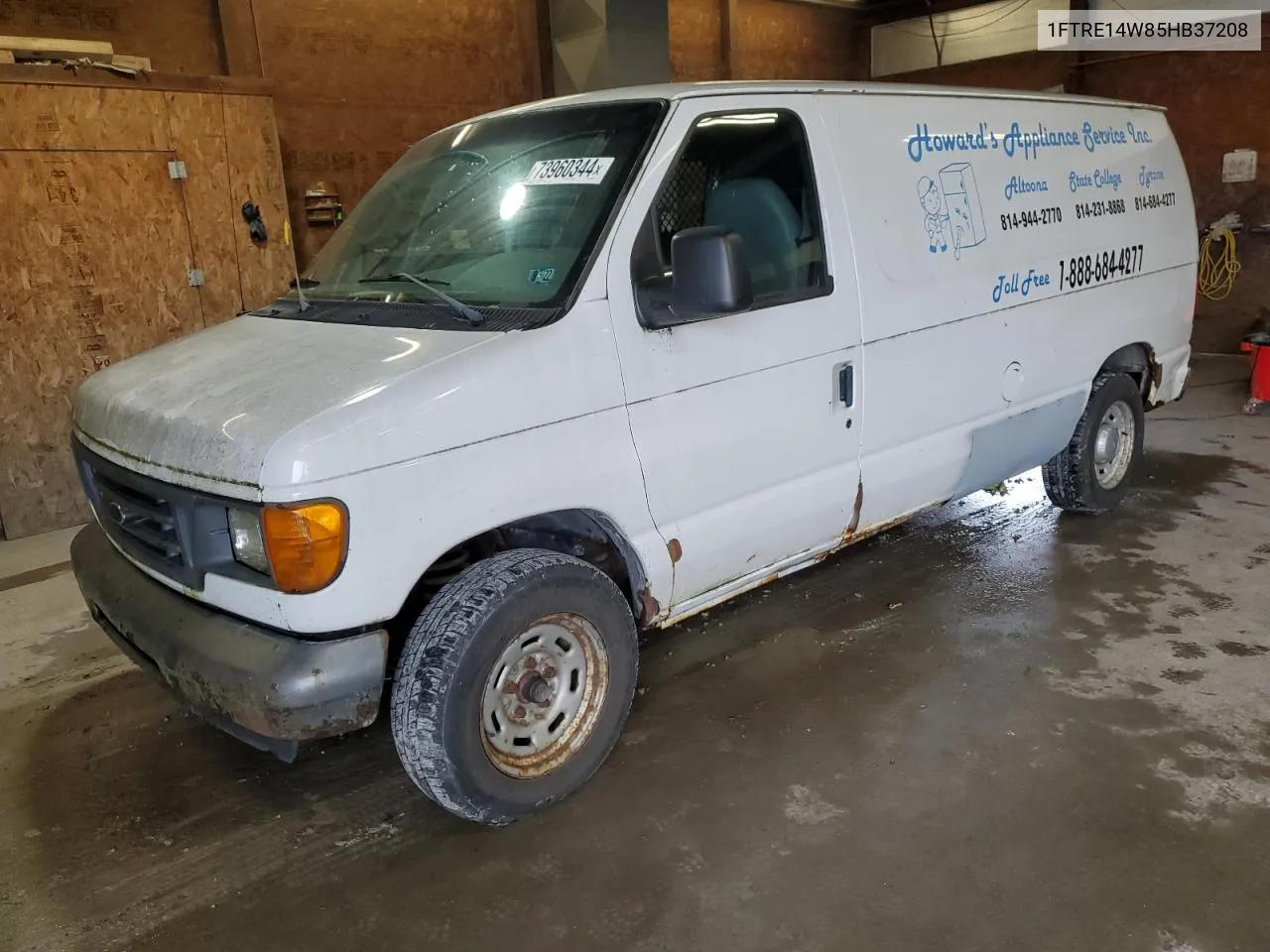 2005 Ford Econoline E150 Van VIN: 1FTRE14W85HB37208 Lot: 73960344