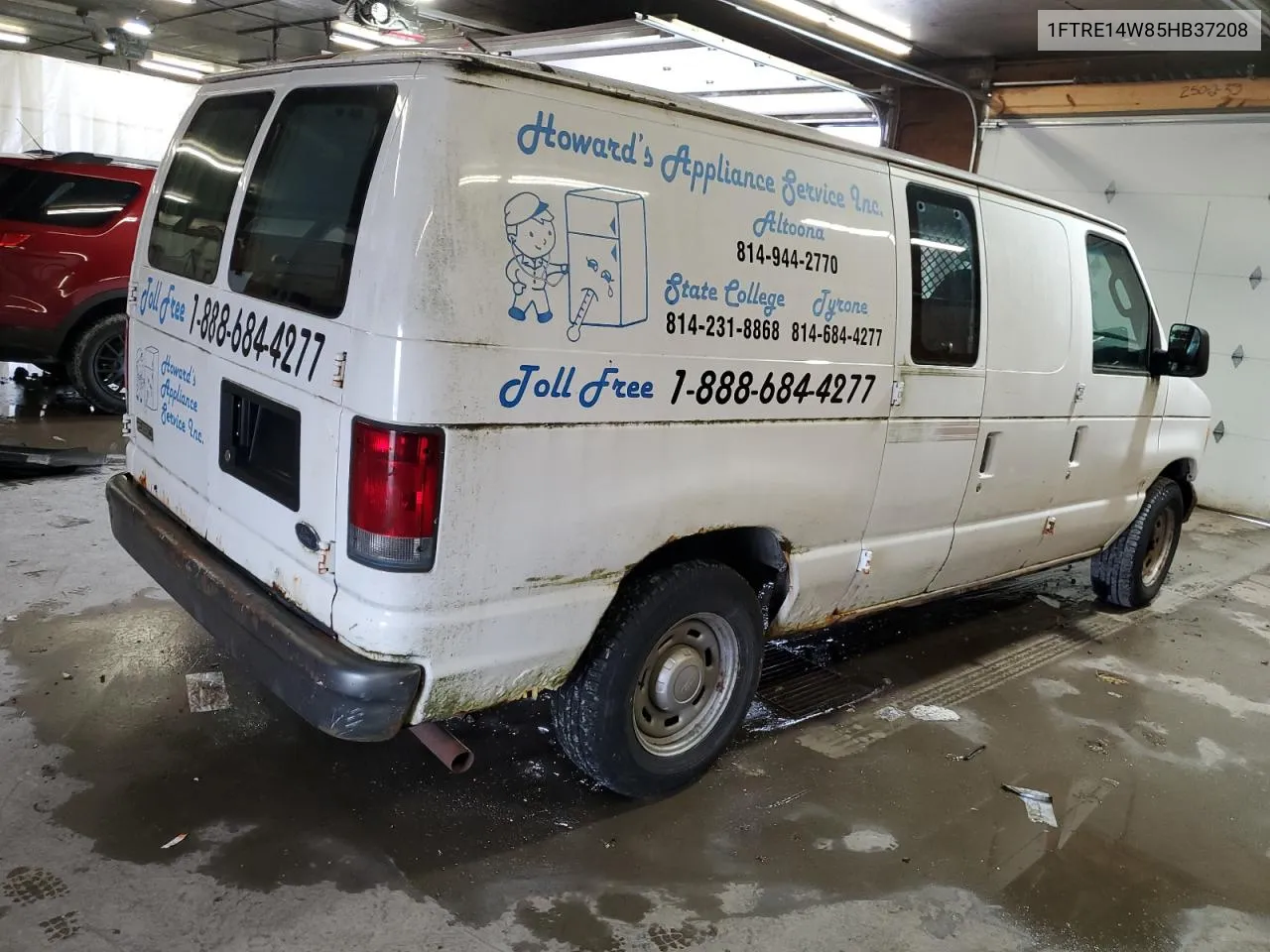 2005 Ford Econoline E150 Van VIN: 1FTRE14W85HB37208 Lot: 73960344