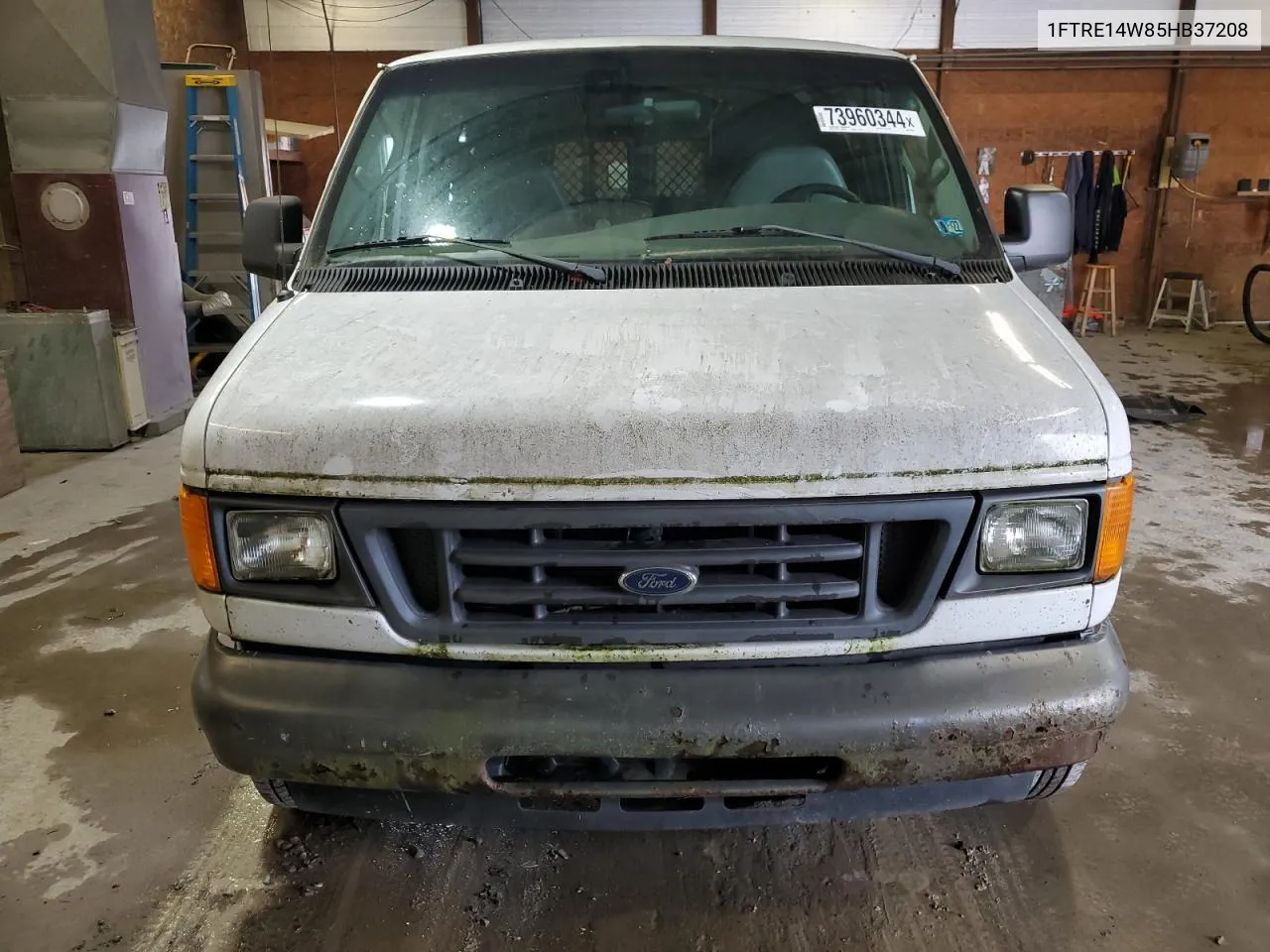 2005 Ford Econoline E150 Van VIN: 1FTRE14W85HB37208 Lot: 73960344