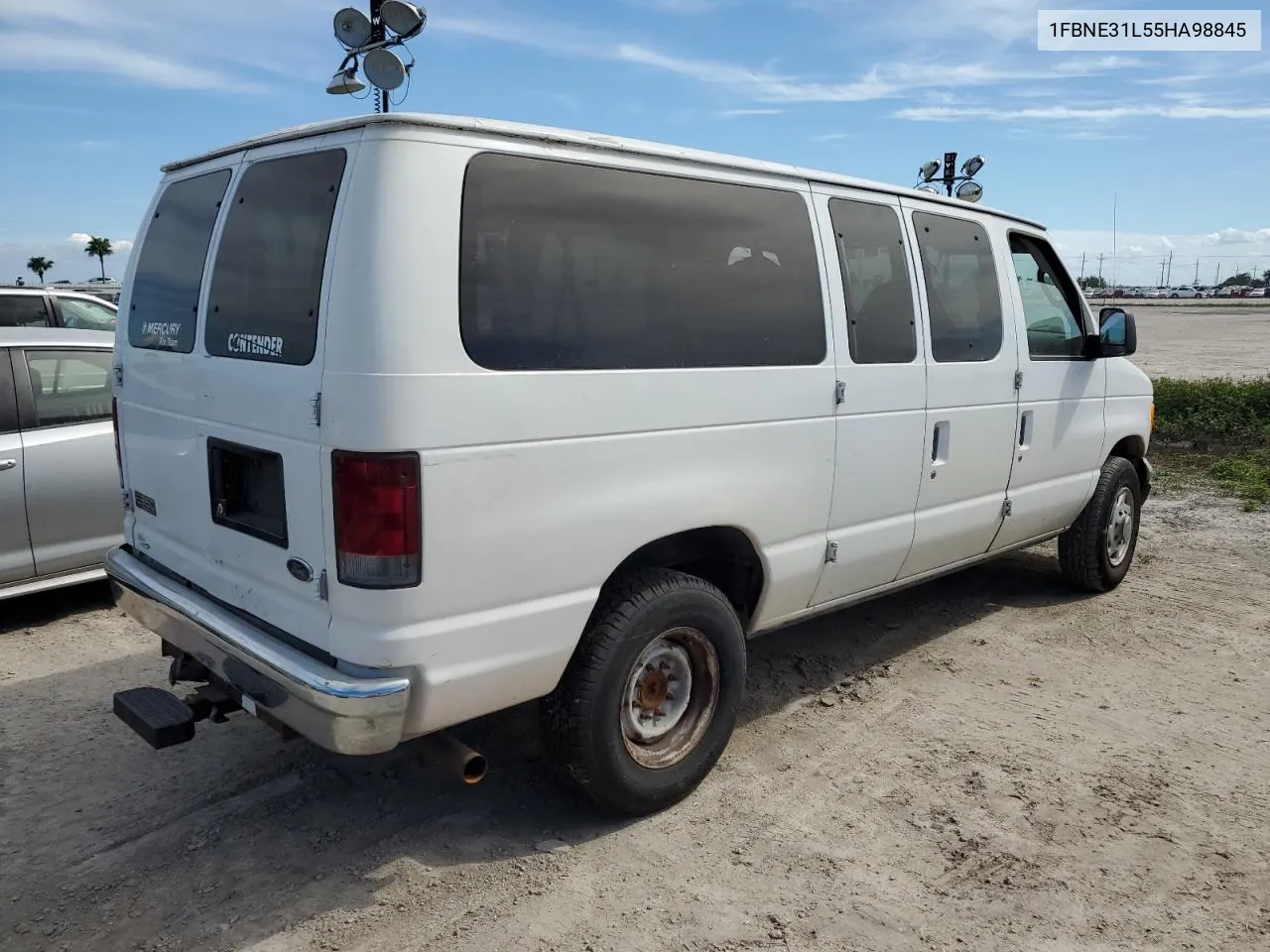 2005 Ford Econoline E350 Super Duty Wagon VIN: 1FBNE31L55HA98845 Lot: 74541374