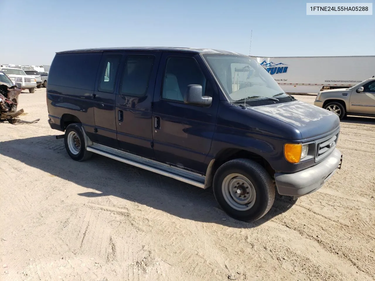 2005 Ford Econoline E250 Van VIN: 1FTNE24L55HA05288 Lot: 75017754