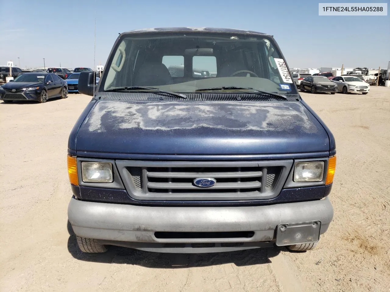 2005 Ford Econoline E250 Van VIN: 1FTNE24L55HA05288 Lot: 75017754