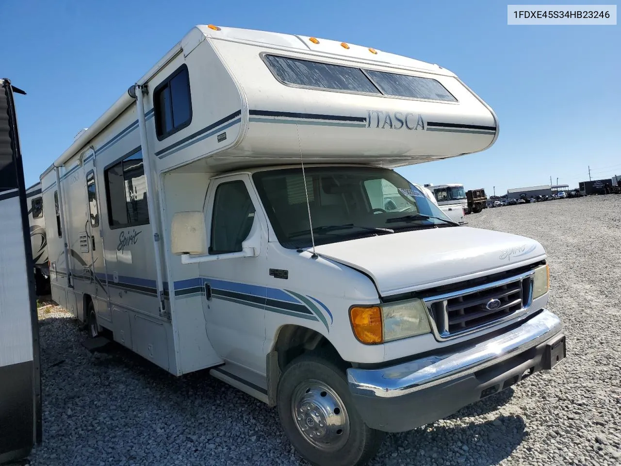 2005 Ford Econoline E450 Super Duty Cutaway Van VIN: 1FDXE45S34HB23246 Lot: 75820054