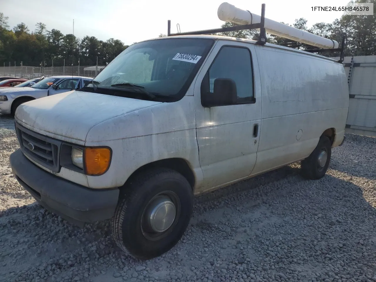 2005 Ford Econoline E250 Van VIN: 1FTNE24L65HB46578 Lot: 75830294