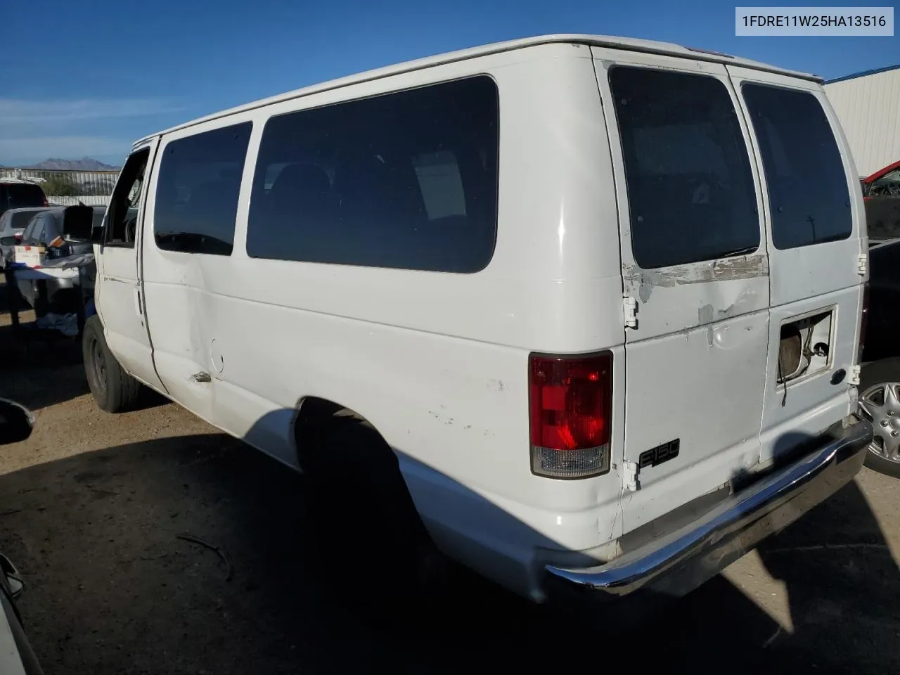 2005 Ford Econoline E150 Wagon VIN: 1FDRE11W25HA13516 Lot: 77196284