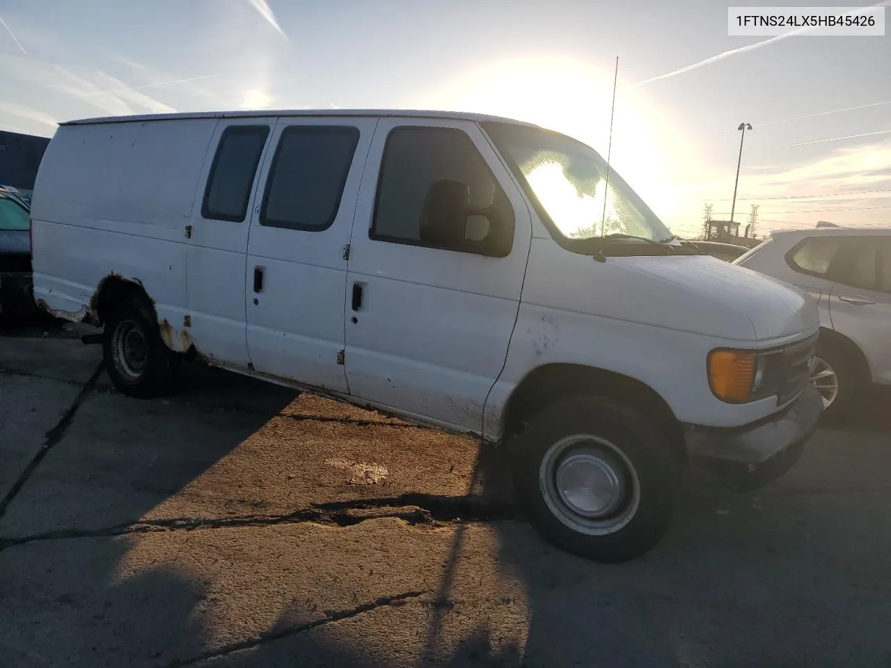 2005 Ford Econoline E250 Van VIN: 1FTNS24LX5HB45426 Lot: 78189854