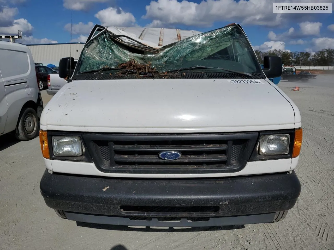 2005 Ford Econoline E150 Van VIN: 1FTRE14W55HB03825 Lot: 78272264