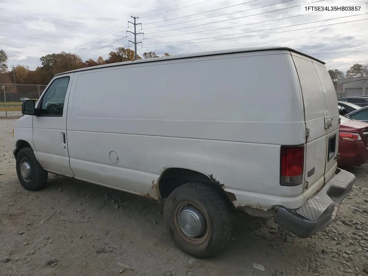 2005 Ford Econoline E350 Super Duty Van VIN: 1FTSE34L35HB03857 Lot: 78795594