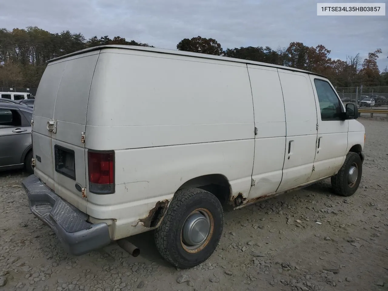 2005 Ford Econoline E350 Super Duty Van VIN: 1FTSE34L35HB03857 Lot: 78795594