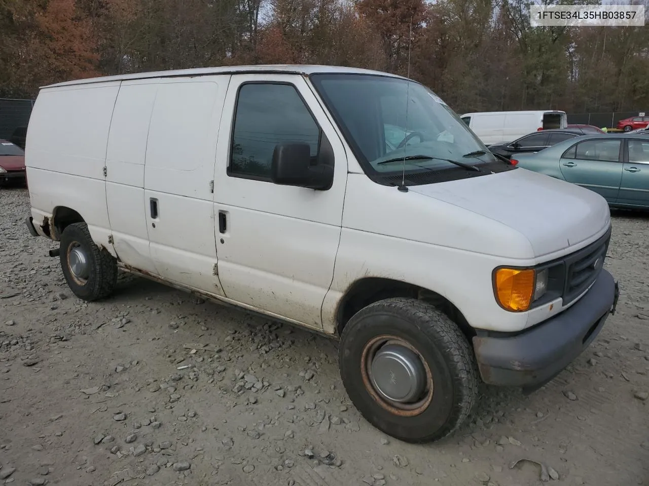 2005 Ford Econoline E350 Super Duty Van VIN: 1FTSE34L35HB03857 Lot: 78795594