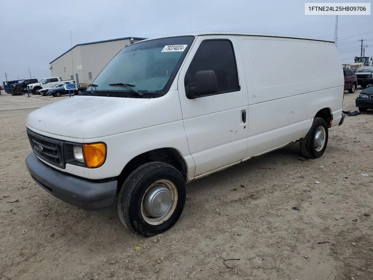 2005 Ford Econoline E250 Van VIN: 1FTNE24L25HB09706 Lot: 79224024