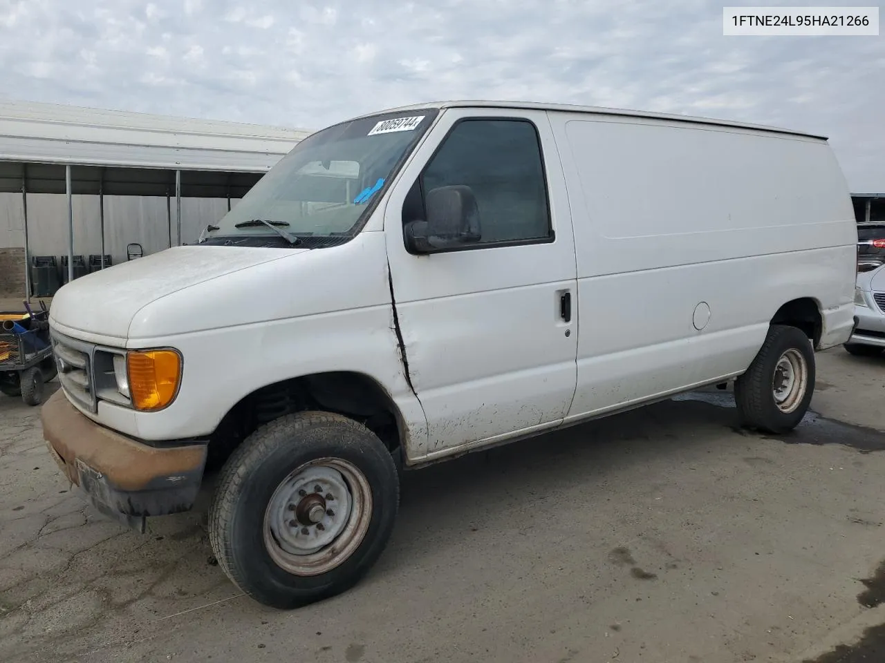 2005 Ford Econoline E250 Van VIN: 1FTNE24L95HA21266 Lot: 80059744