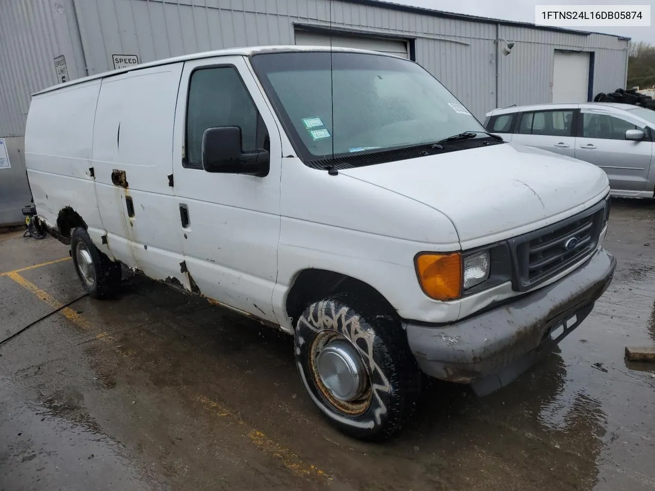 2006 Ford Econoline E250 Van VIN: 1FTNS24L16DB05874 Lot: 50202093