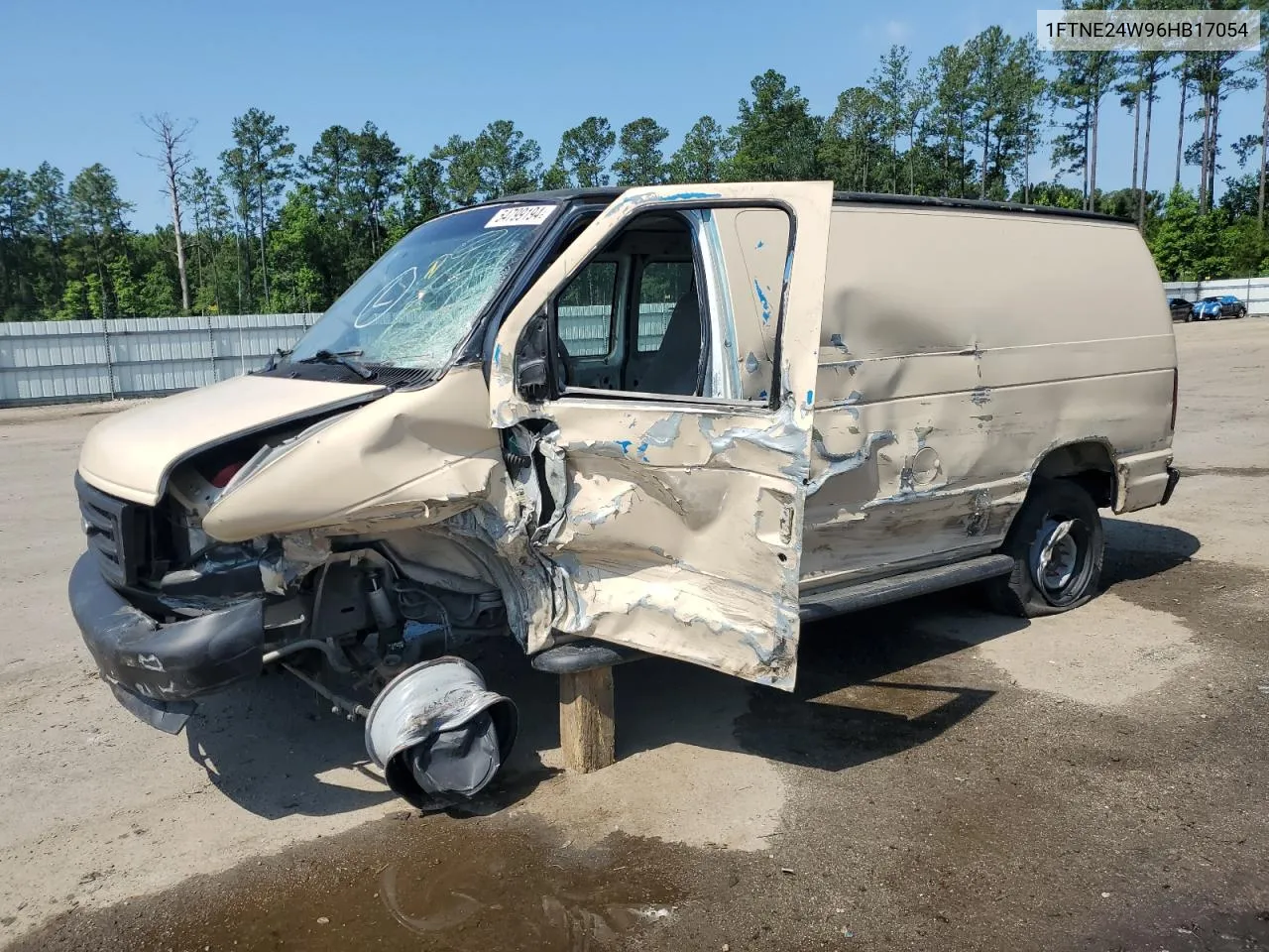 2006 Ford Econoline E250 Van VIN: 1FTNE24W96HB17054 Lot: 54799194