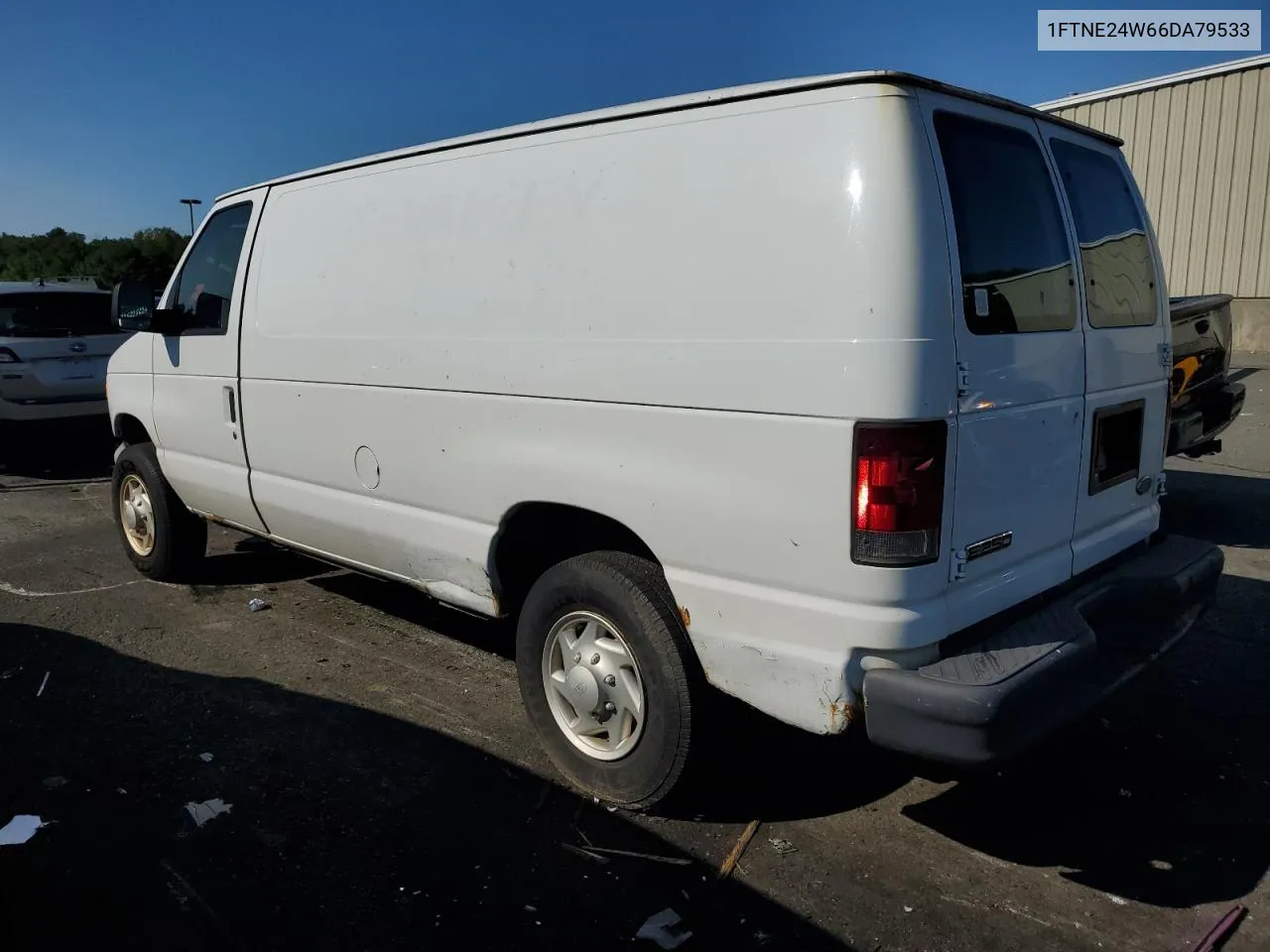 2006 Ford Econoline E250 Van VIN: 1FTNE24W66DA79533 Lot: 58749654