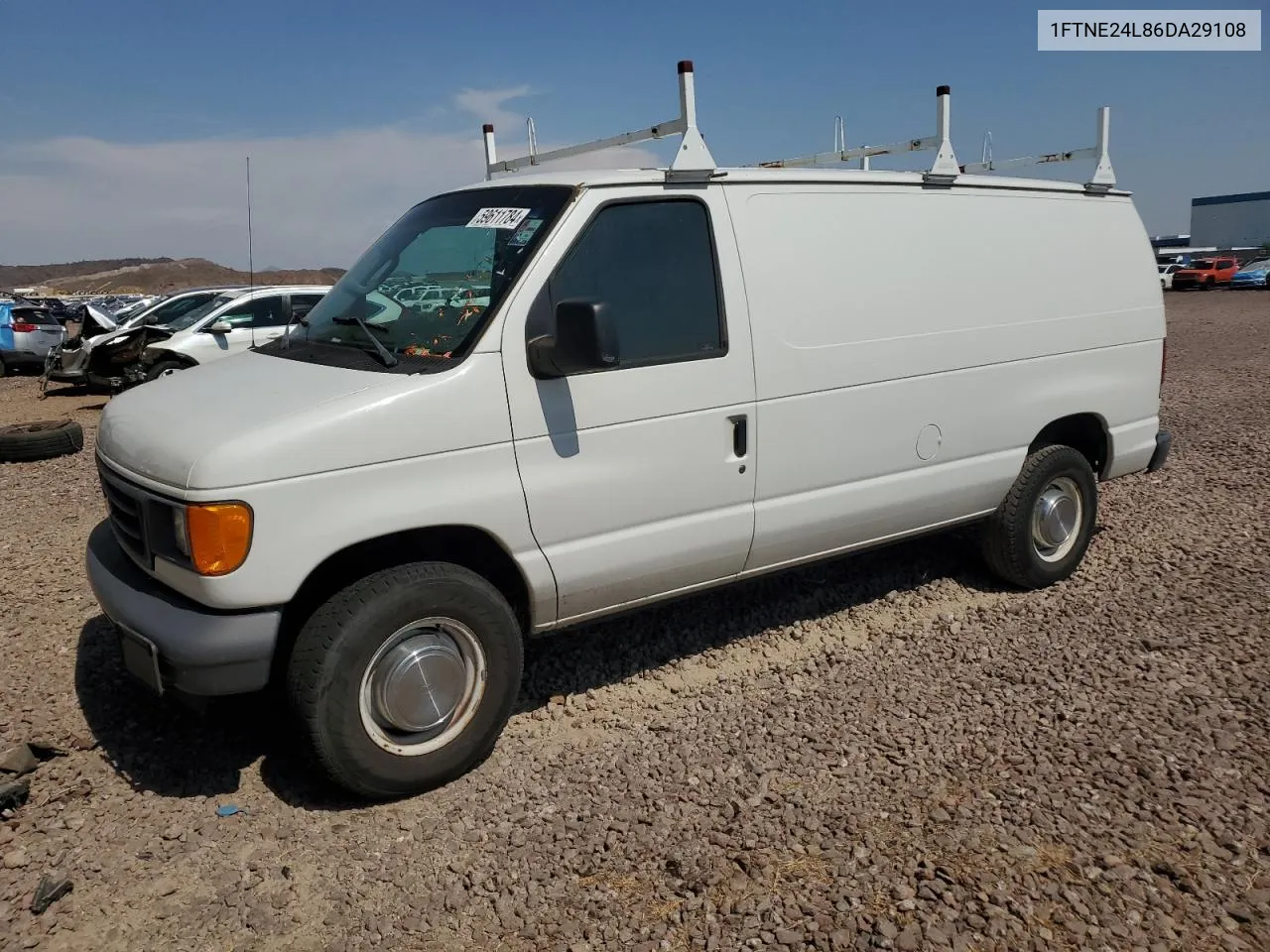 2006 Ford Econoline E250 Van VIN: 1FTNE24L86DA29108 Lot: 59611784