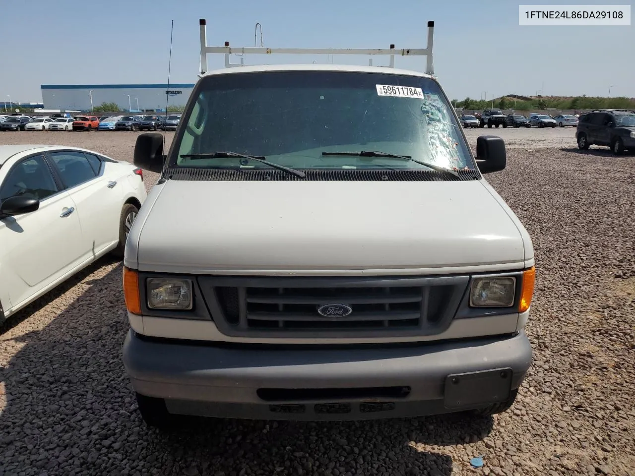 2006 Ford Econoline E250 Van VIN: 1FTNE24L86DA29108 Lot: 59611784