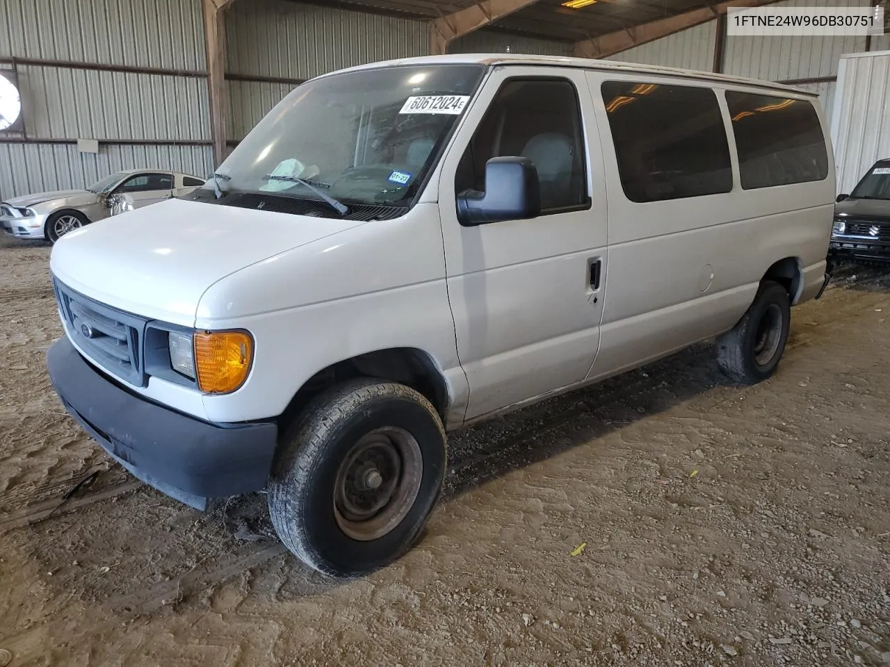 2006 Ford Econoline E250 Van VIN: 1FTNE24W96DB30751 Lot: 60612024