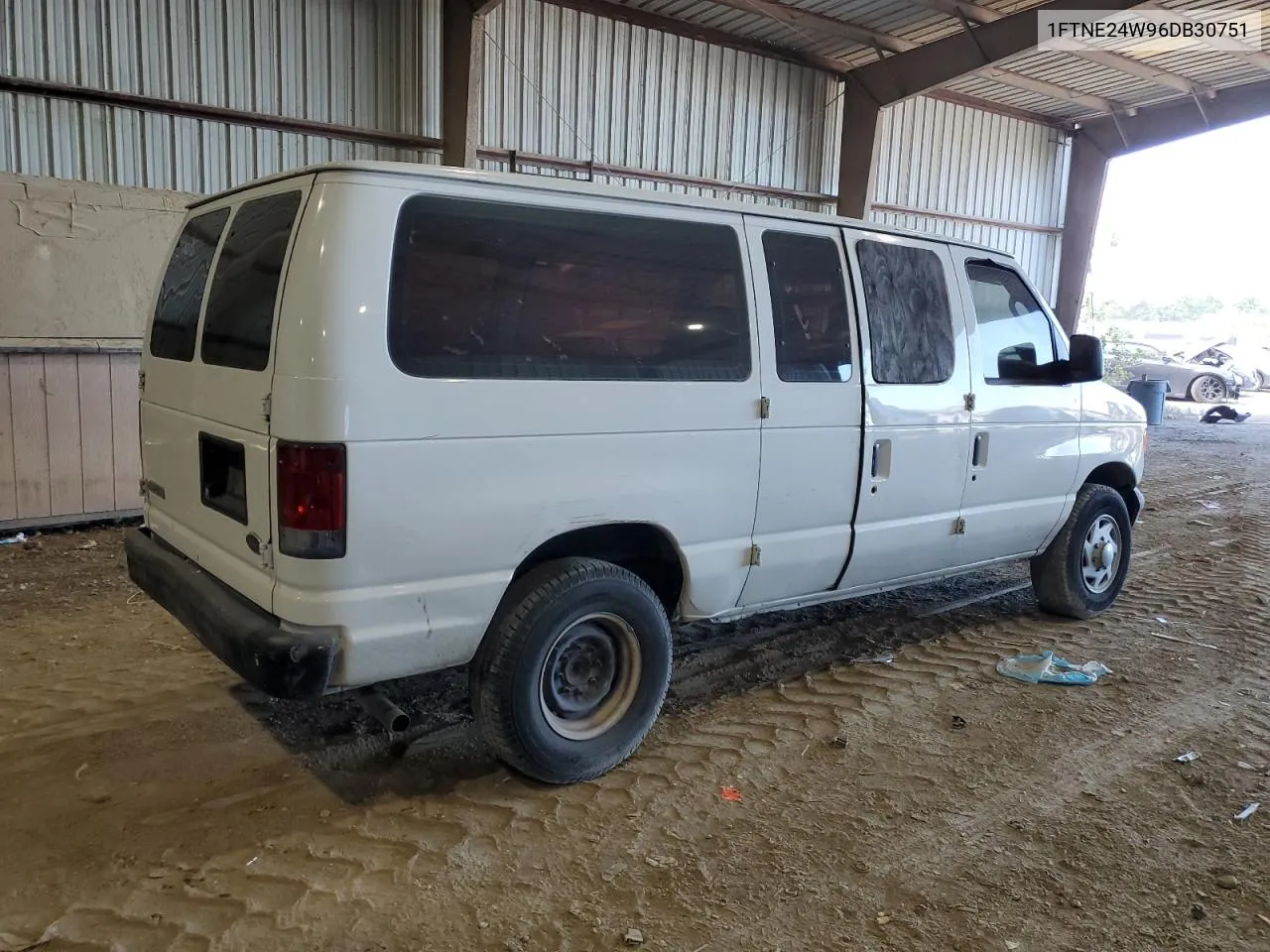 2006 Ford Econoline E250 Van VIN: 1FTNE24W96DB30751 Lot: 60612024