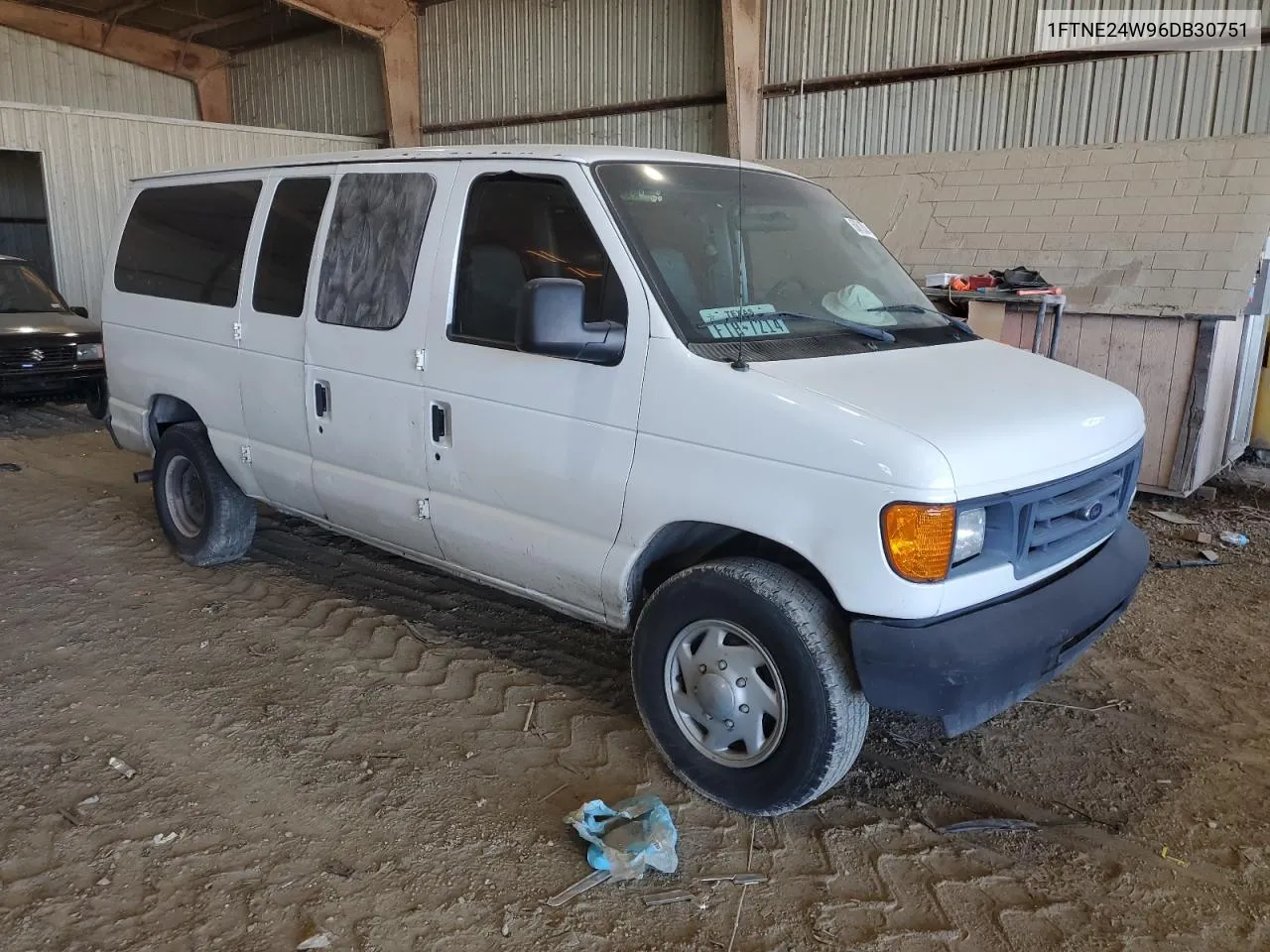 2006 Ford Econoline E250 Van VIN: 1FTNE24W96DB30751 Lot: 60612024