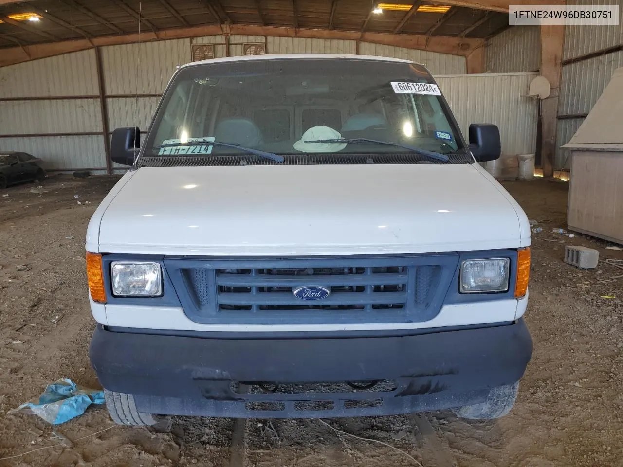 2006 Ford Econoline E250 Van VIN: 1FTNE24W96DB30751 Lot: 60612024