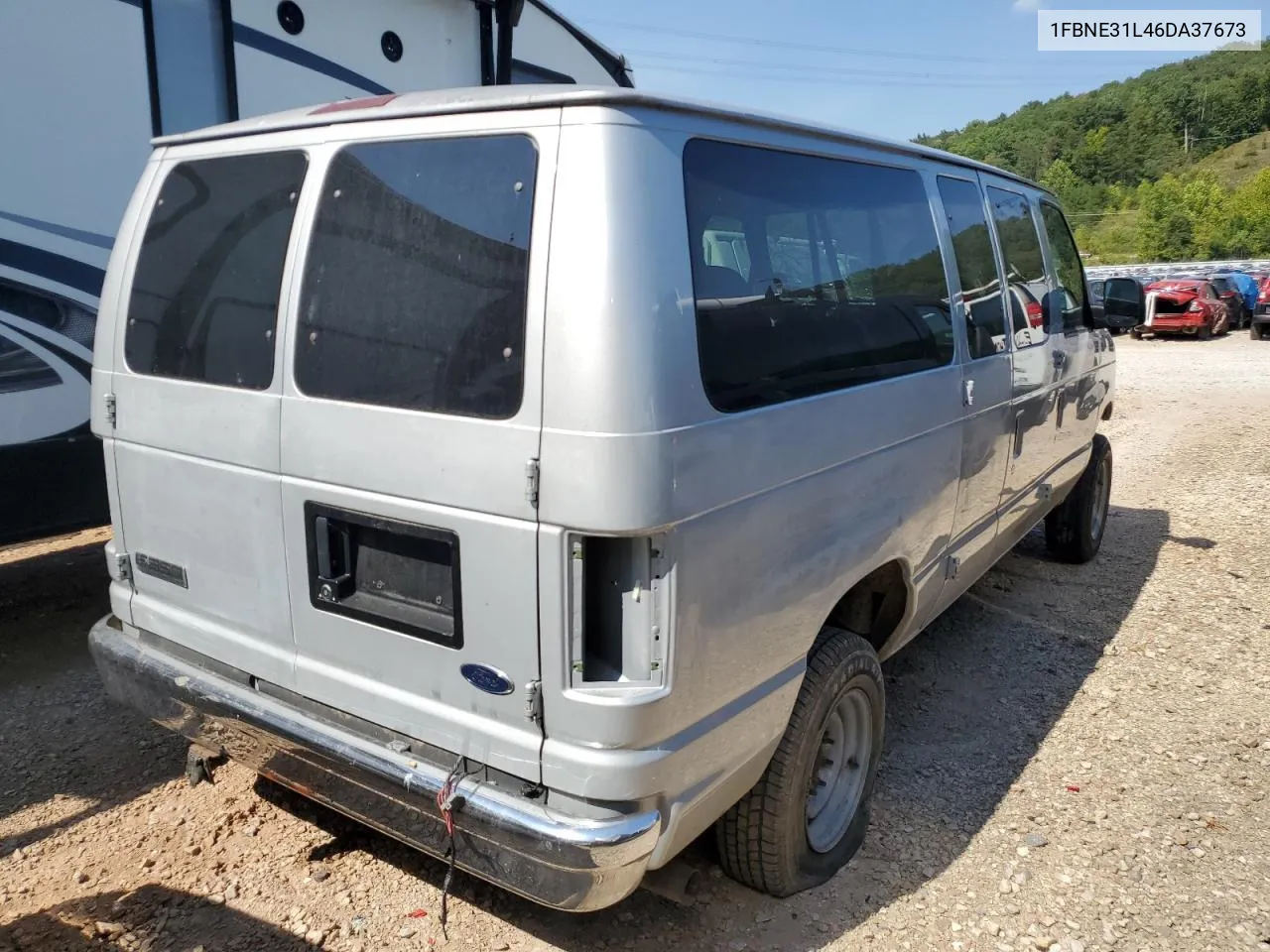 2006 Ford Econoline E350 Super Duty Wagon VIN: 1FBNE31L46DA37673 Lot: 62663934