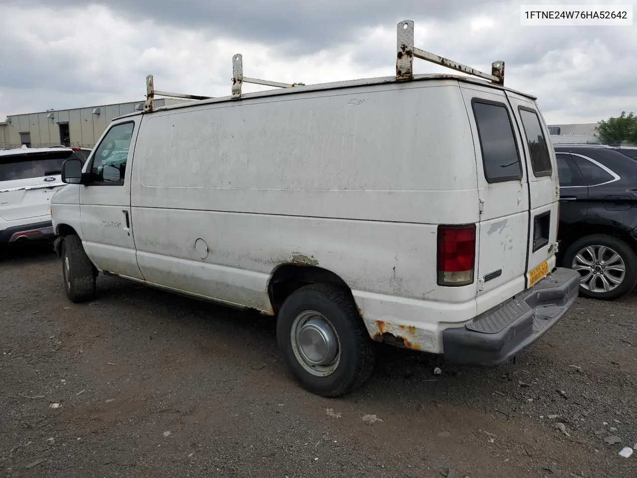 2006 Ford Econoline E250 Van VIN: 1FTNE24W76HA52642 Lot: 63937804