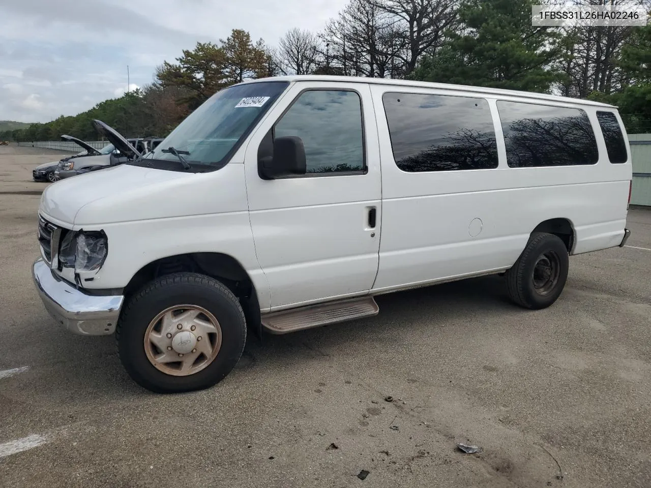 2006 Ford Econoline E350 Super Duty Wagon VIN: 1FBSS31L26HA02246 Lot: 64029484