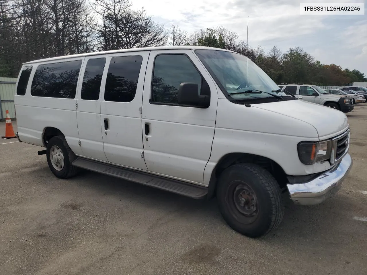 2006 Ford Econoline E350 Super Duty Wagon VIN: 1FBSS31L26HA02246 Lot: 64029484