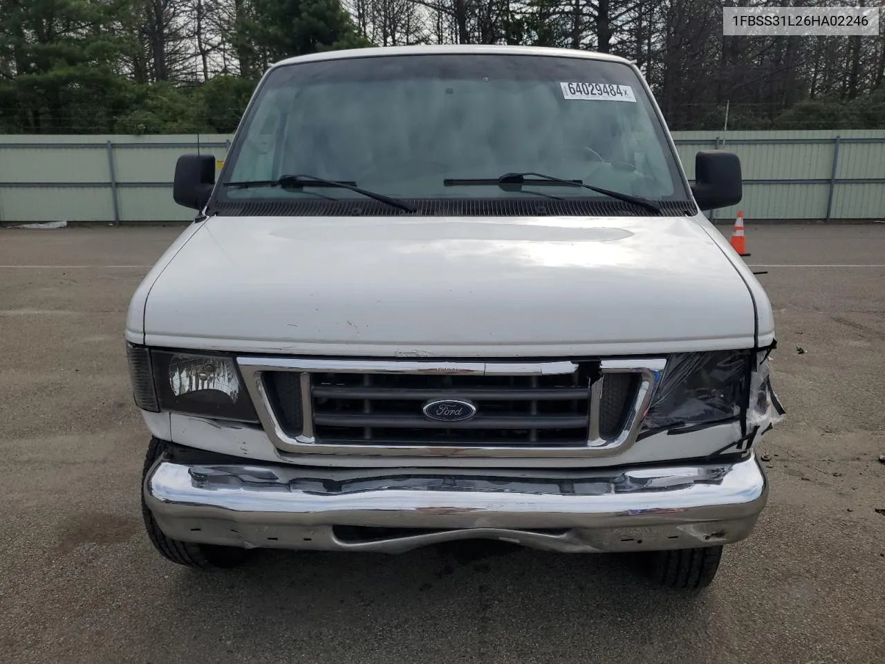 2006 Ford Econoline E350 Super Duty Wagon VIN: 1FBSS31L26HA02246 Lot: 64029484