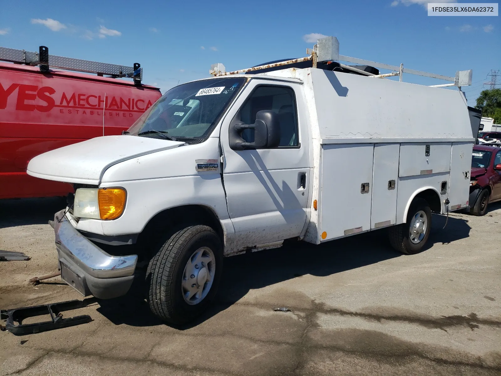 2006 Ford Econoline E350 Super Duty Cutaway Van VIN: 1FDSE35LX6DA62372 Lot: 66485764