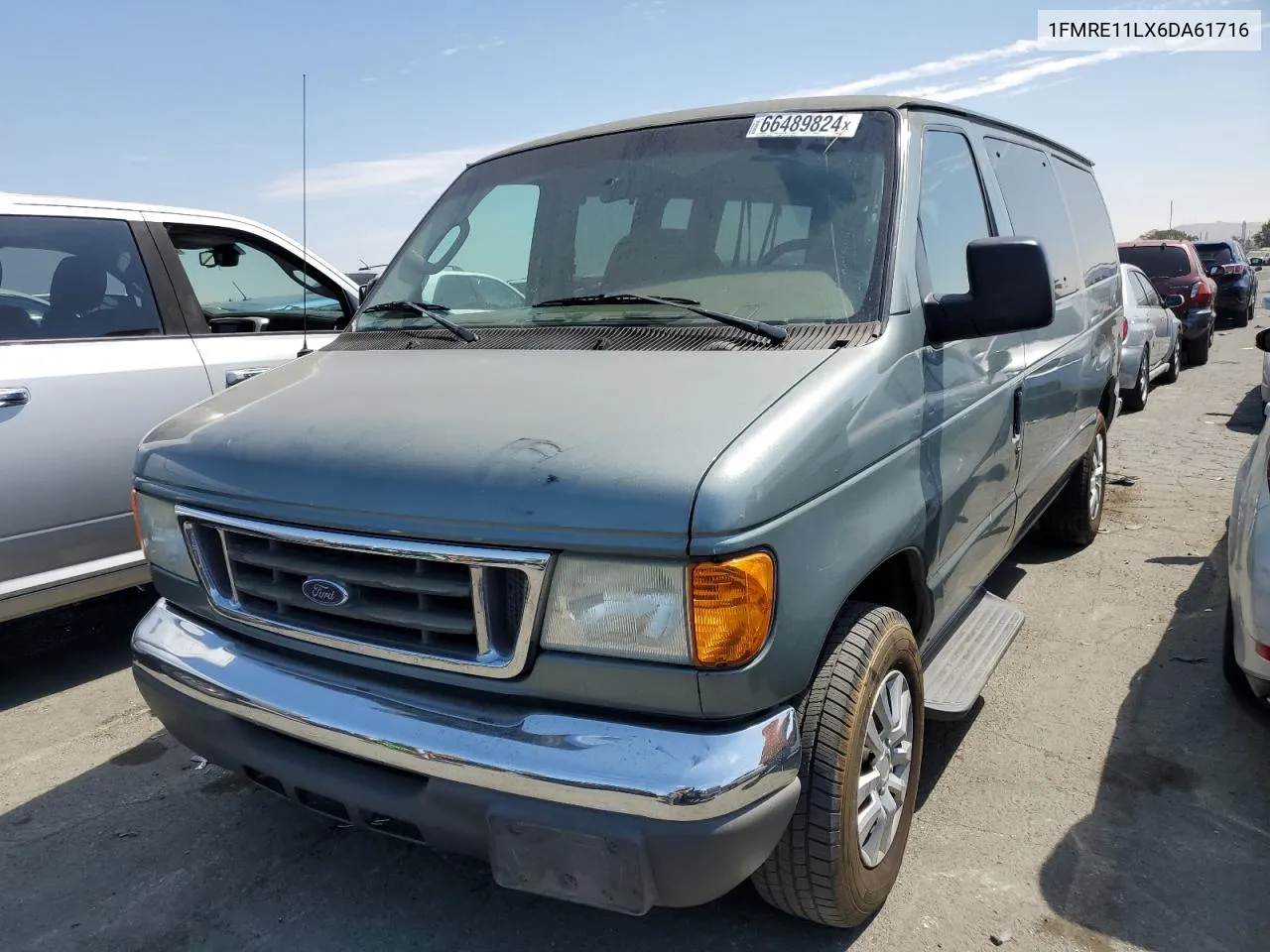 2006 Ford Econoline E150 Wagon VIN: 1FMRE11LX6DA61716 Lot: 66489824