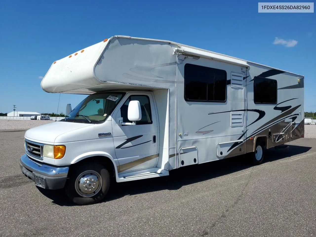 2006 Ford Econoline E450 Super Duty Cutaway Van VIN: 1FDXE45S26DA82960 Lot: 66731244