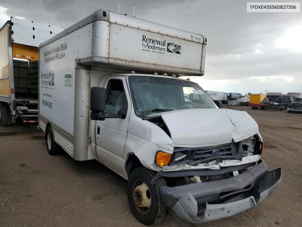 2006 Ford Econoline E450 Super Duty Cutaway Van VIN: 1FDXE45S56DB27356 Lot: 67743804