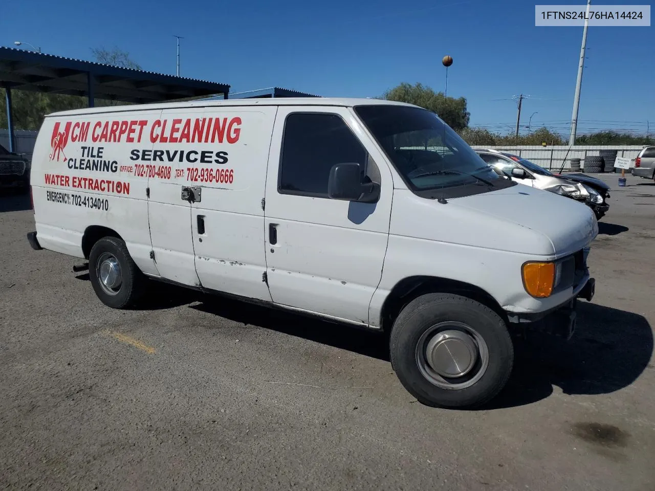 2006 Ford Econoline E250 Van VIN: 1FTNS24L76HA14424 Lot: 68859724