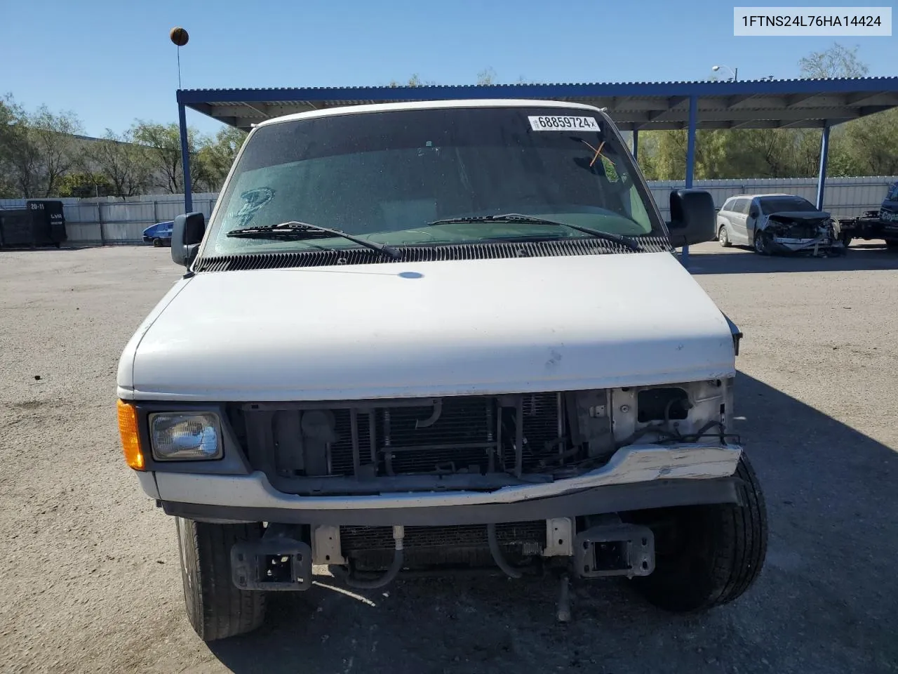 2006 Ford Econoline E250 Van VIN: 1FTNS24L76HA14424 Lot: 68859724