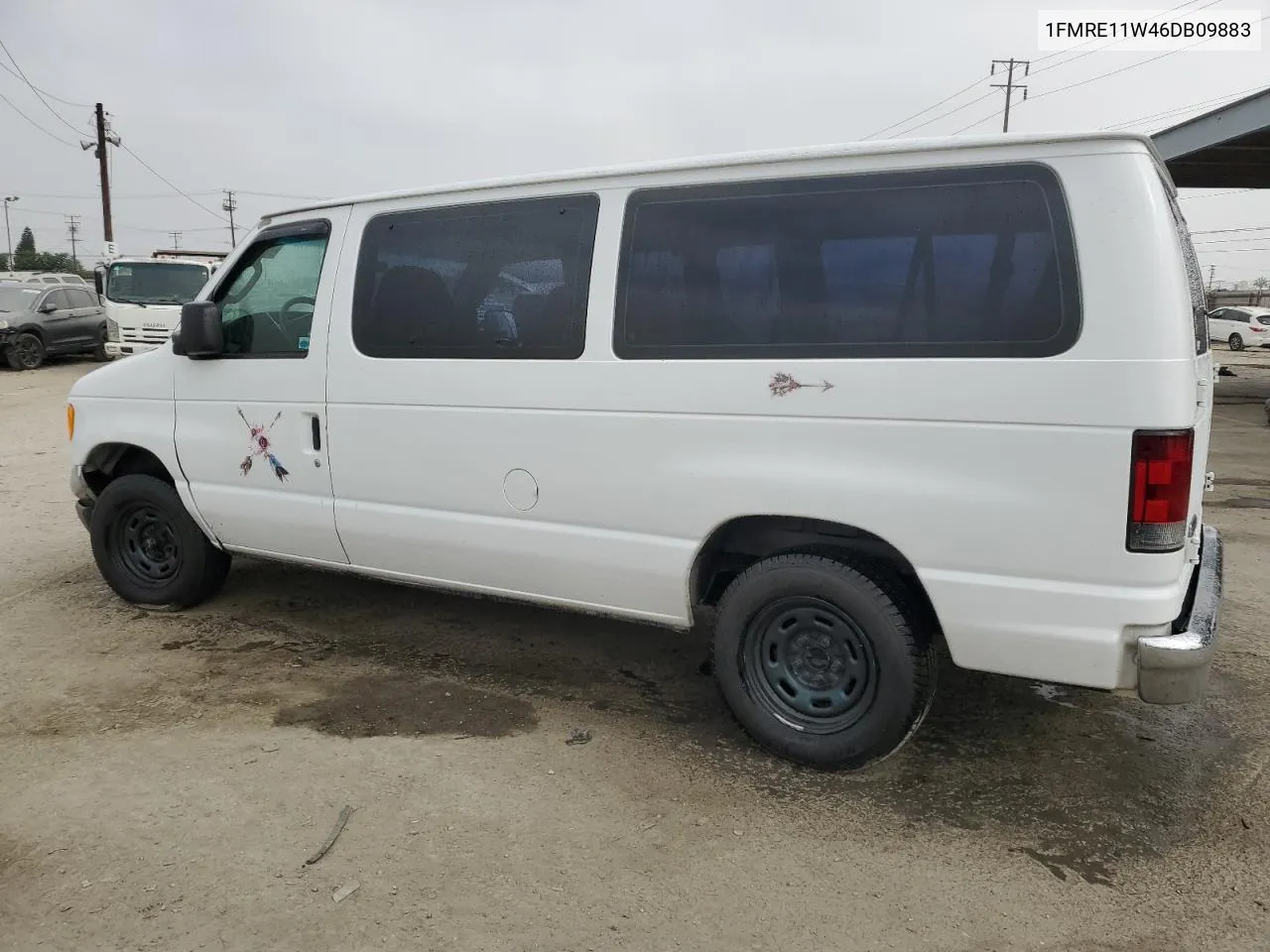 2006 Ford Econoline E150 Wagon VIN: 1FMRE11W46DB09883 Lot: 69028364