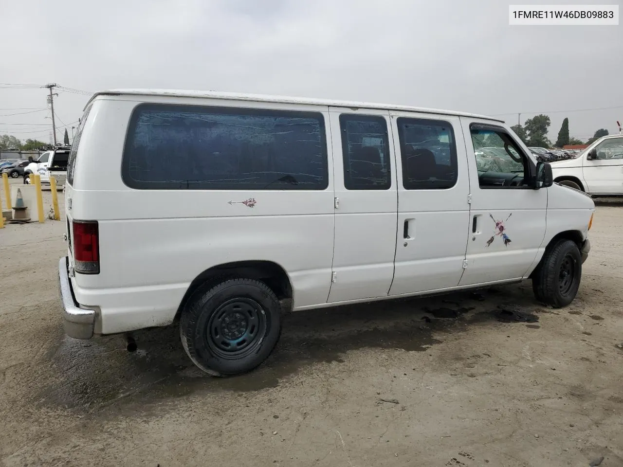 2006 Ford Econoline E150 Wagon VIN: 1FMRE11W46DB09883 Lot: 69028364