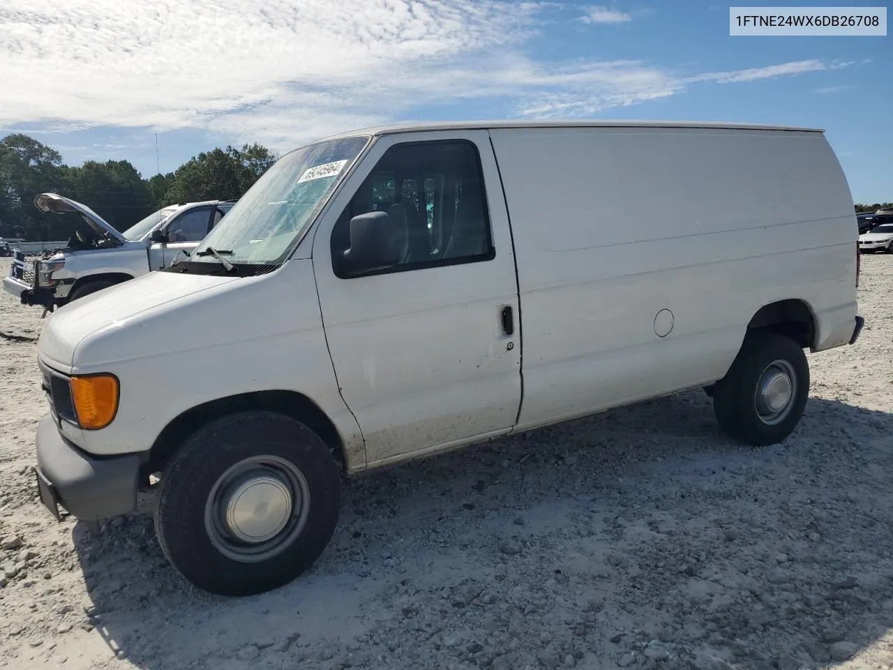 2006 Ford Econoline E250 Van VIN: 1FTNE24WX6DB26708 Lot: 69345964