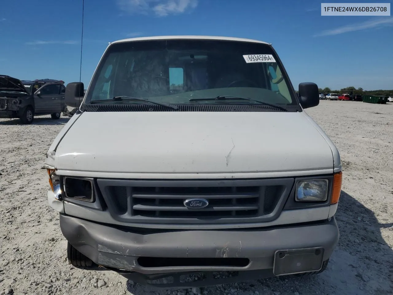 2006 Ford Econoline E250 Van VIN: 1FTNE24WX6DB26708 Lot: 69345964