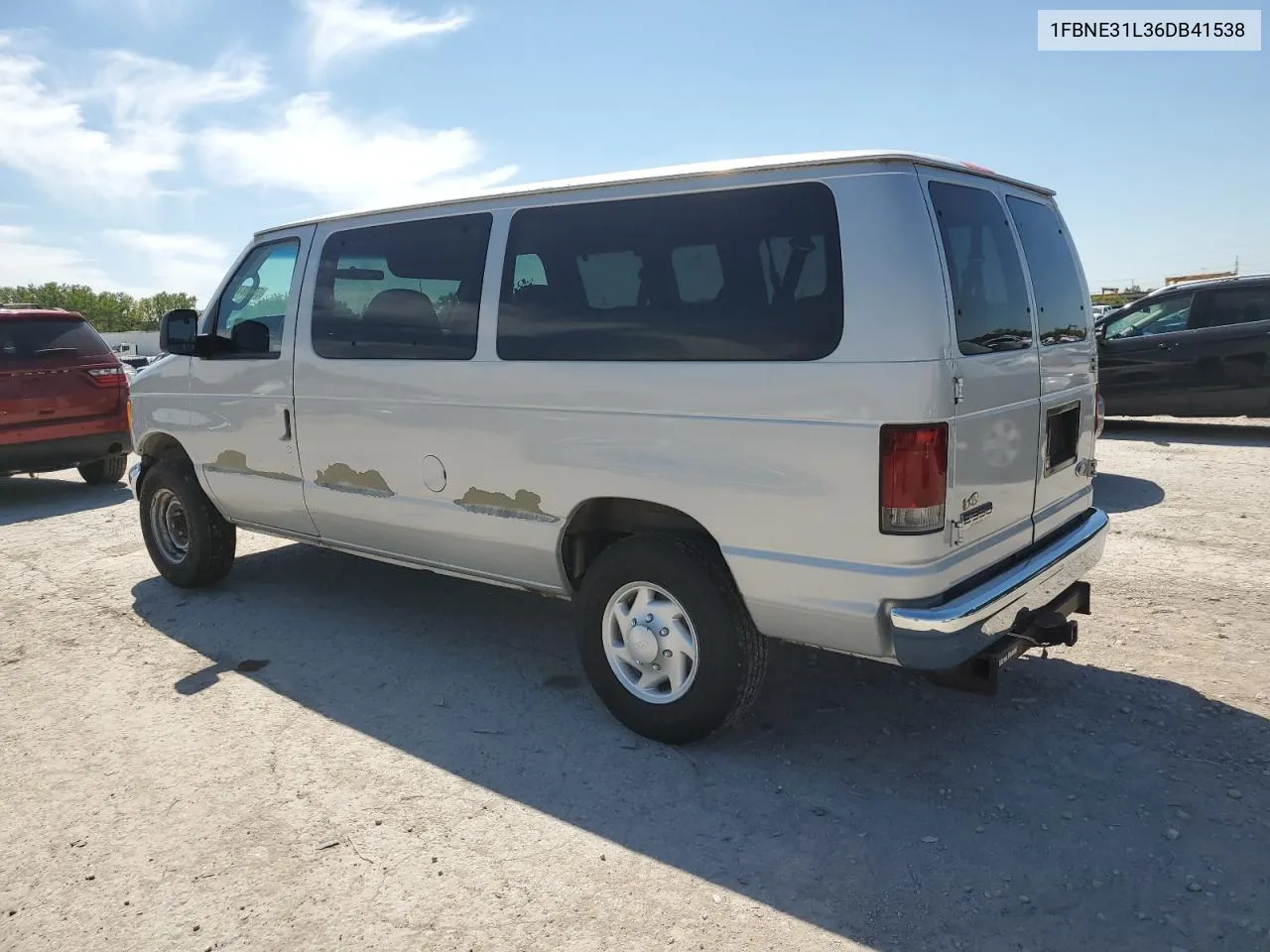 2006 Ford Econoline E350 Super Duty Wagon VIN: 1FBNE31L36DB41538 Lot: 69888764