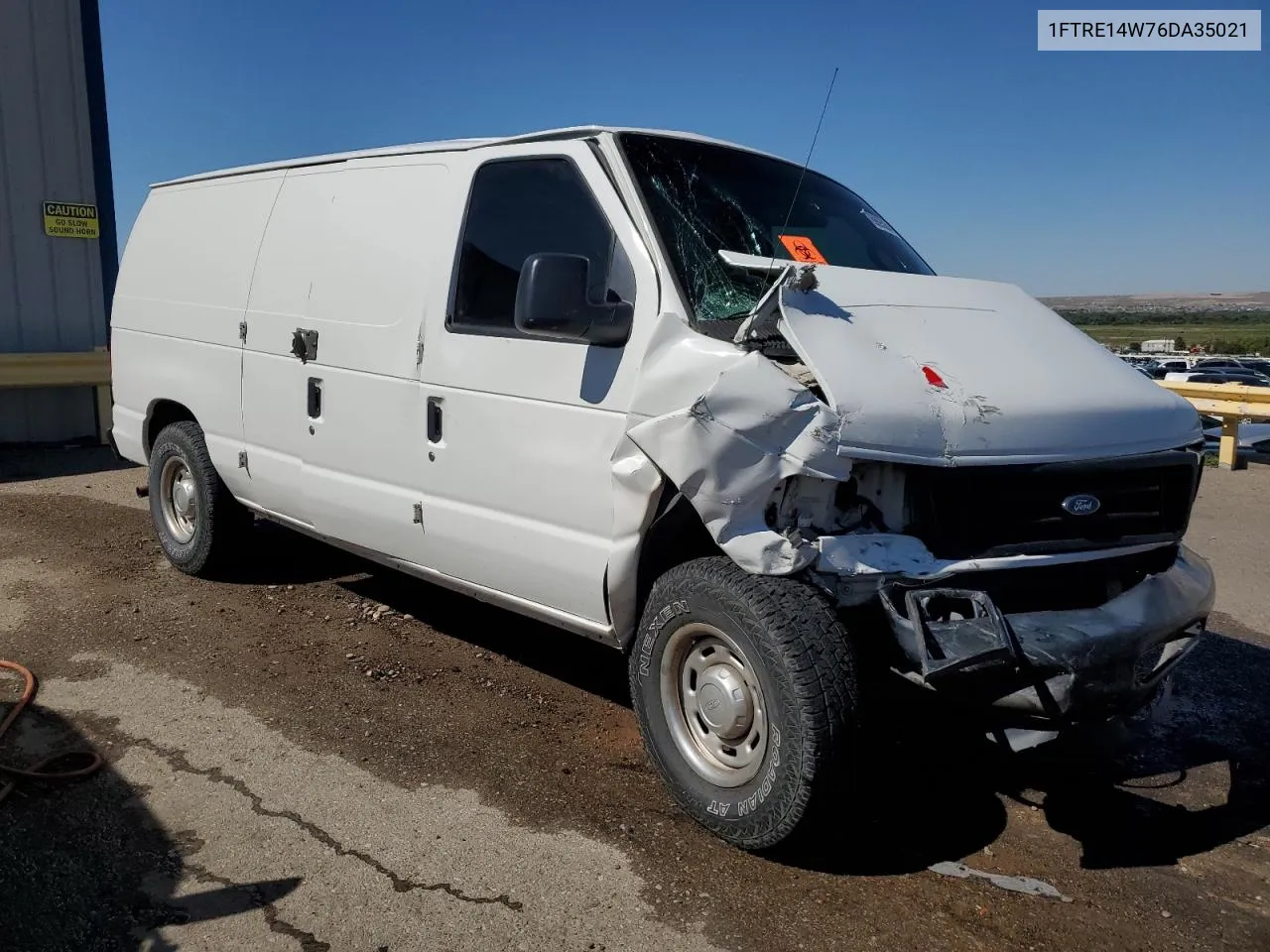 2006 Ford Econoline E150 Van VIN: 1FTRE14W76DA35021 Lot: 69895864